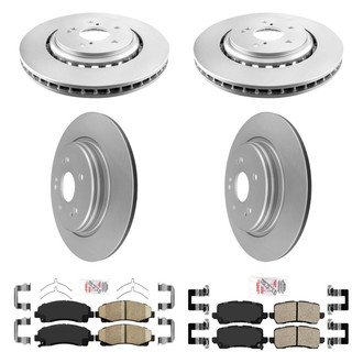 AmeriBRAKES® - AmeriPRO Brake Rotors with Brake Pads