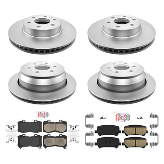 AmeriBRAKES® - AmeriPRO Brake Rotors with Brake Pads