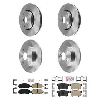 AmeriBRAKES® - AmeriPRO Brake Rotors with Brake Pads