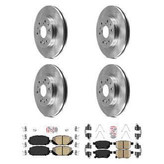 AmeriBRAKES® - AmeriPRO Brake Rotors with Brake Pads