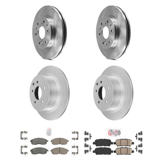 AmeriBRAKES® - AmeriPRO Brake Rotors with Brake Pads
