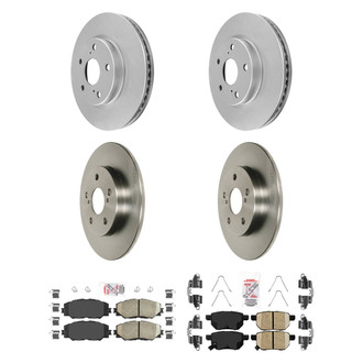 AmeriBRAKES® - AmeriPRO Brake Rotors with Brake Pads