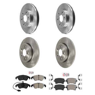 AmeriBRAKES® - AmeriPRO Brake Rotors with Brake Pads