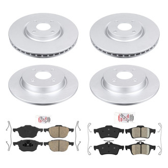 AmeriBRAKES® - AmeriPRO Brake Rotors with Brake Pads