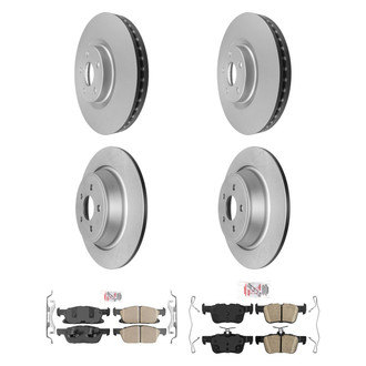 AmeriBRAKES® - AmeriPRO Brake Rotors with Brake Pads