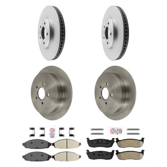 AmeriBRAKES® - AmeriPRO Brake Rotors with Brake Pads