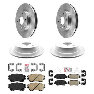 AmeriBRAKES® - AmeriPRO Brake Rotors with Brake Pads