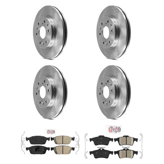 AmeriBRAKES® - AmeriPRO Brake Rotors with Brake Pads