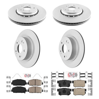 AmeriBRAKES® - AmeriPRO Brake Rotors with Brake Pads