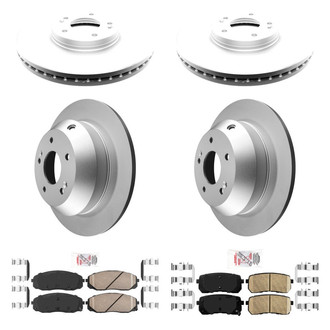 AmeriBRAKES® - AmeriPRO Brake Rotors with Brake Pads