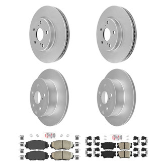 AmeriBRAKES® - AmeriPRO Brake Rotors with Brake Pads