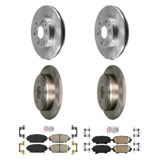 AmeriBRAKES® - AmeriPRO™ Plain Brake Kit with Ceramic Pads