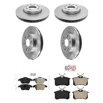 AmeriBRAKES® - AmeriPRO Brake Rotors with Brake Pads