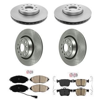 AmeriBRAKES® - AmeriPRO™ Plain Brake Kit with Ceramic Pads