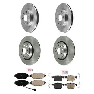 AmeriBRAKES® - AmeriPRO Brake Rotors with Brake Pads