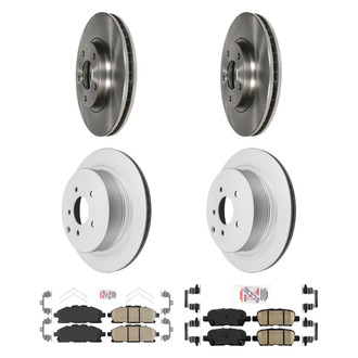 AmeriBRAKES® - AmeriPRO Brake Rotors with Brake Pads