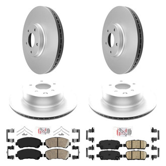 AmeriBRAKES® - AmeriPRO Brake Rotors with Brake Pads