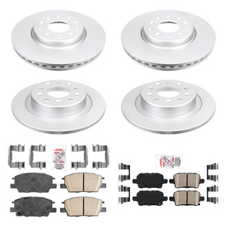 AmeriBRAKES® - AmeriPRO Brake Rotors with Brake Pads