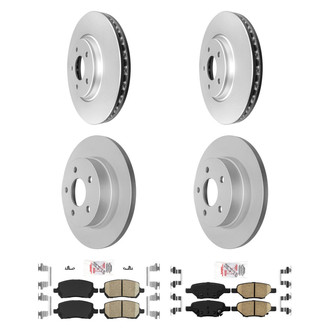 AmeriBRAKES® - AmeriPRO Brake Rotors with Brake Pads