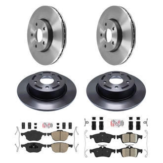 AmeriBRAKES® - AmeriPLATINUM Brake Rotors with Brake Pads