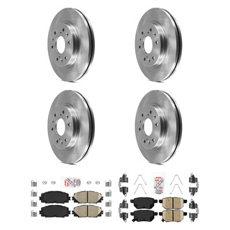 AmeriBRAKES® - AmeriPRO Brake Rotors with Brake Pads