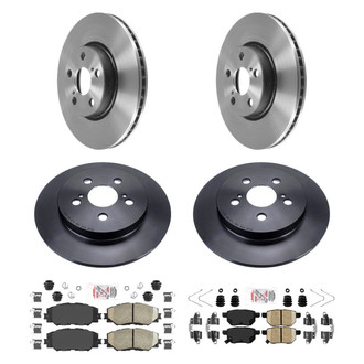 AmeriBRAKES® - AmeriPLATINUM Brake Rotors with Brake Pads