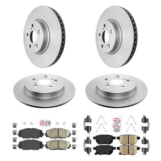 AmeriBRAKES® - AmeriPRO Brake Rotors with Brake Pads