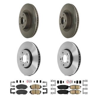 AmeriBRAKES® - AmeriPLATINUM Brake Rotors with Brake Pads