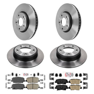 AmeriBRAKES® - AmeriPLATINUM Brake Rotors with Brake Pads