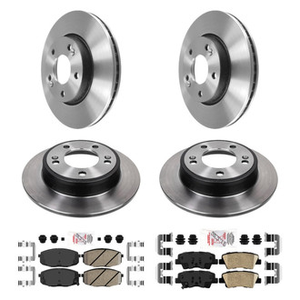 AmeriBRAKES® - AmeriPLATINUM Brake Rotors with Brake Pads