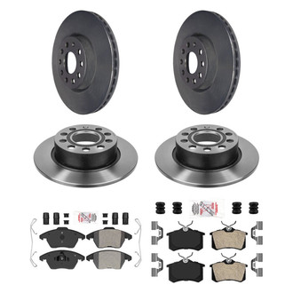 AmeriBRAKES® - AmeriPLATINUM Brake Rotors with Brake Pads
