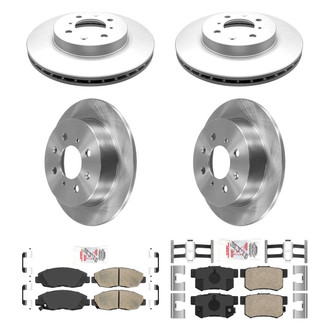AmeriBRAKES® - AmeriPRO Brake Rotors with Brake Pads
