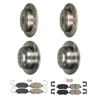 AmeriBRAKES® - AmeriPRO Brake Rotors with Brake Pads
