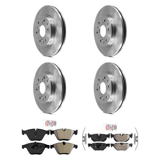 AmeriBRAKES® - AmeriPRO Brake Rotors with Brake Pads