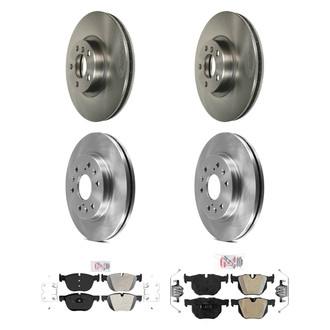 AmeriBRAKES® - AmeriPRO Brake Rotors with Brake Pads