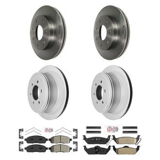 AmeriBRAKES® - AmeriPRO Brake Rotors with Brake Pads