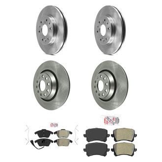 AmeriBRAKES® - AmeriPRO Brake Rotors with Brake Pads