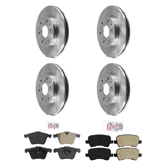 AmeriBRAKES® - AmeriPRO Brake Rotors with Brake Pads