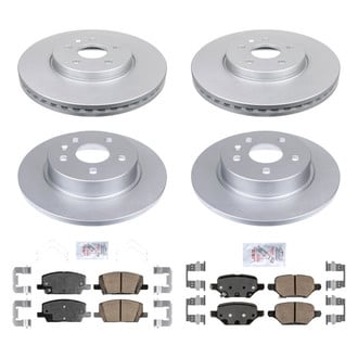 AmeriBRAKES® - AmeriPRO™ Plain Brake Kit with Ceramic Pads