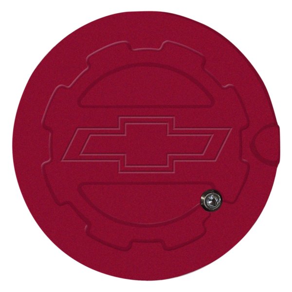 ABD® - Deep Ruby Locking Gas Cap with Bowtie Logo