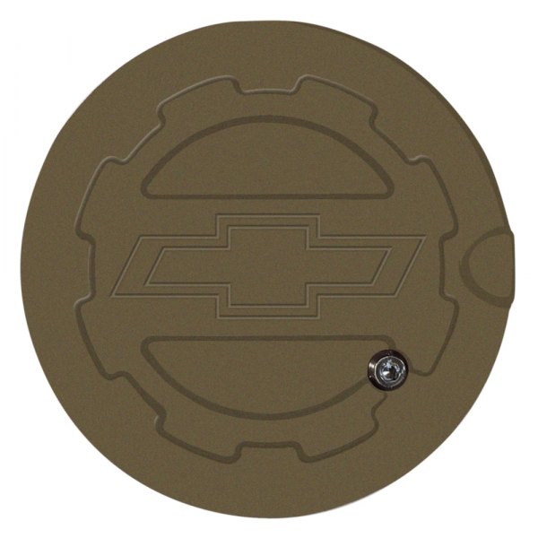 ABD® - Brownstone Locking Gas Cap with Bowtie Logo