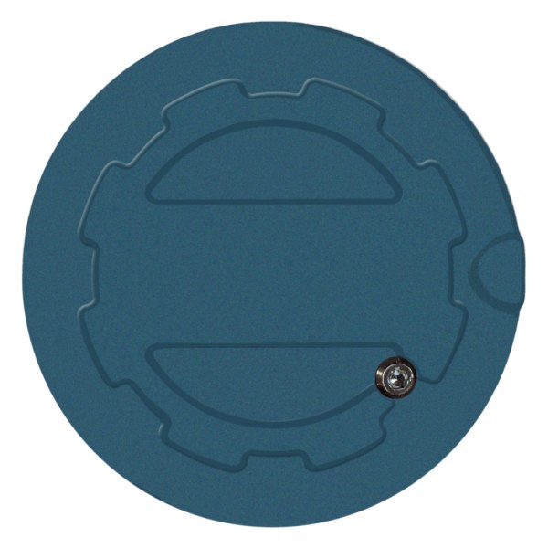 ABD® - Blue Granite Locking Gas Cap