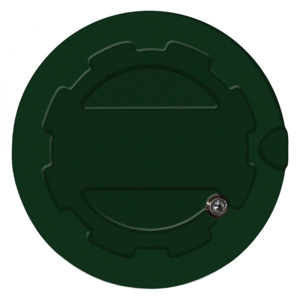 ABD® - Rain Forest Green Locking Gas Cap