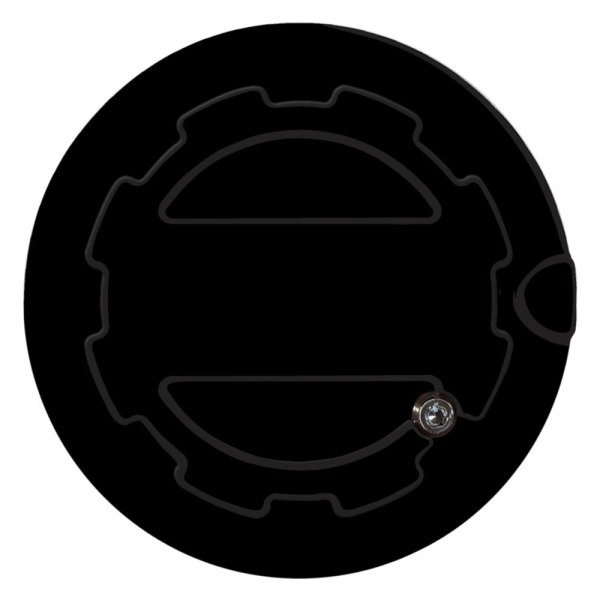 ABD® - Gloss Black OEM Paint Locking Gas Cap