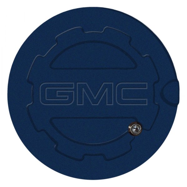 ABD® - Imperial Blue Locking Gas Cap with GMC Logo