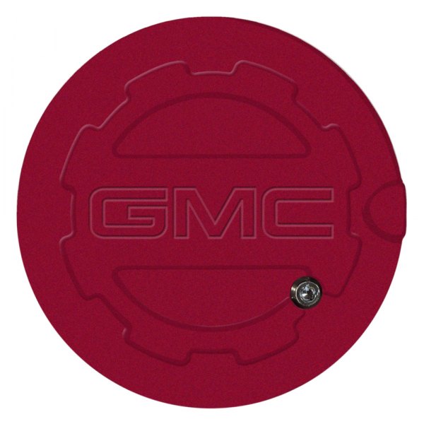 ABD® - Deep Ruby Locking Gas Cap with GMC Logo