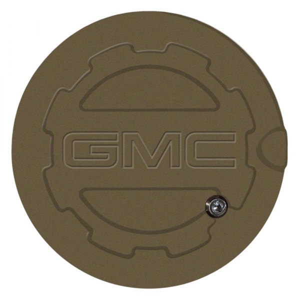 ABD® - Brownstone Locking Gas Cap with GMC Logo