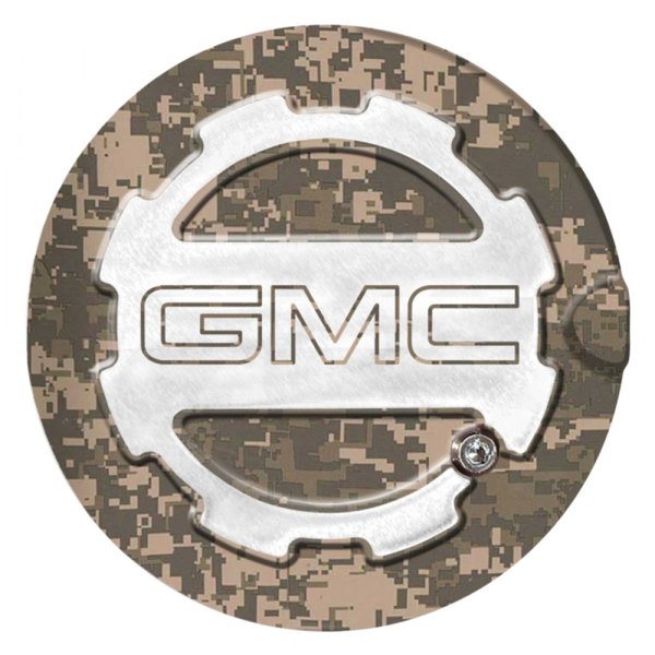 ABD® - Two Toned Digital Camo Locking Gas Cap with GMC Logo