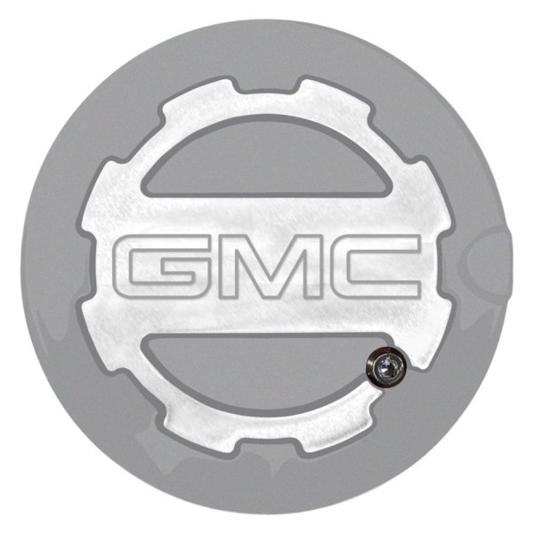 ABD® - Two Toned Silver Ice Locking Gas Cap with GMC Logo