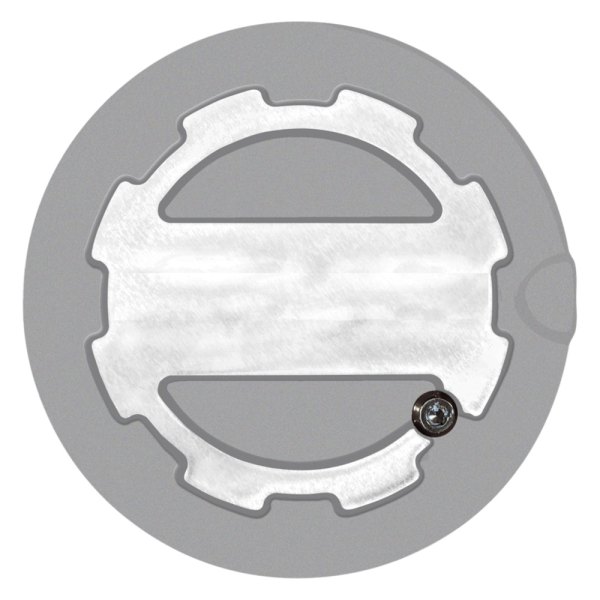 ABD® - Two Toned Silver Ice Locking Gas Cap